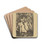 Liebespaar II by Otto Mueller Drink Coasters - set of 4
