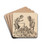 Der Ameisenhaufen by Heinrich Kley Drink Coasters - set of 4