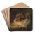 The youngest brother by Johann Georg Meyer von Bremen Art Drink Coaster set