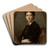 Portrait of Emilia Mielyska ne Bniska by Jzef Simmler Art Drink Coaster set Portrait of Emilia Mielyska ne Bniska by Jzef Simmler Art Drink Coaster set