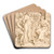 Kristus for Herodes by Maarten Van Heemskerck Art Drink Coaster set