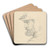 Man's head with a helmet by Frantiek Klimkovi Art Drink Coaster set Man's head with a helmet by Frantiek Klimkovi Art Drink Coaster set