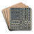 Coverlet by Magnus S. Fossum Art Drink Coaster set