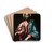 Christ as Saviour by El Greco (Domenikos Theotokopoulos) Drink Coasters - set of 4