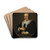 Portrait of Sara de Bie by Jacob Adriaensz Backer Drink Coasters - set of 4