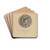 Butter Mold by Florence Choate Drink Coasters - set of 4 Butter Mold by Florence Choate Drink Coasters - set of 4