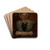 Portrait of a Woman by Olga Boznanska Drink Coasters - set of 4