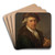 Self-Portrait in the Polish National Costume by Marcello Bacciarelli Art Drink Coaster set Self-Portrait in the Polish National Costume by Marcello Bacciarelli Art Drink Coaster set