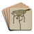 Trivet by Philip Johnson Art Drink Coaster set
