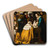 Adoration Of The Magi by Bartolom Estebn Murillo Art Drink Coaster set