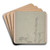View of the Colosseum by Richard Wilson Art Drink Coaster set View of the Colosseum by Richard Wilson Art Drink Coaster set