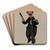 Puppet by George File Art Drink Coaster set Puppet by George File Art Drink Coaster set