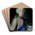 Crown Prince Friedrich Christian Of Saxony (1722-1763) by Rosalba Carriera Art Drink Coaster set