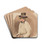 Study of a village boy by Piotr Michaowski Drink Coasters - set of 4