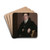 Portrait of a Gentleman by James Peale Drink Coasters - set of 4