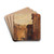 Une Rue  Florence by Flix Ziem Drink Coasters - set of 4