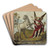 Allegory by Piero di Cosimo Art Drink Coaster set