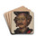 Wooden Scotchman by James McLellan Drink Coasters - set of 4
