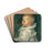Portrait of Claude Renoir by Pierre-Auguste Renoir Drink Coasters - set of 4