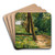 Die Birkenallee im Wannseegarten nach Osten, Wohl by Max Liebermann Art Drink Coaster set