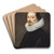 Portret van Gaspar Gevartius by Thomas Willeboirts Bosschaert Art Drink Coaster set Portret van Gaspar Gevartius by Thomas Willeboirts Bosschaert Art Drink Coaster set