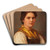 Dirndl by Franz von Defregger Art Drink Coaster set