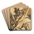 Simon by Ludwig Bsinck Art Drink Coaster set