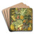 Still Life with Fruit by Jacobus Linthorst Art Drink Coaster set