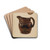 Pitcher by John Fisk Drink Coasters - set of 4