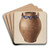 Crock by Yolande Delasser Art Drink Coaster set Crock by Yolande Delasser Art Drink Coaster set