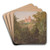 Olana from the Southwest by Frederic Edwin Church Art Drink Coaster set