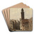 Stadtansicht by August Von Siegen Art Drink Coaster set