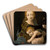 The Virgin and Child (The Madonna of the Rose) by Giovanni Antonio Boltraffio Art Drink Coaster set