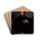 Portrait of a virile man by Girolamo Da Carpi Drink Coasters - set of 4