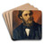Hofrat Burian by Carl Rahl Art Drink Coaster set