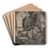 Boom in een heuvellandschap met meer by Lodewijk Schelfhout Art Drink Coaster set Boom in een heuvellandschap met meer by Lodewijk Schelfhout Art Drink Coaster set
