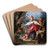 Blind-Mans Buff by Jean-Honor Fragonard Art Drink Coaster set