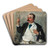 The toast by Pericles Pantazis Art Drink Coaster set