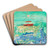 Le train bleu by Raoul Dufy Art Drink Coaster set