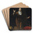 A Nun Saint by Simone Pignoni Art Drink Coaster set A Nun Saint by Simone Pignoni Art Drink Coaster set