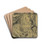 Schetsblad met twee paarden by Leo Gestel Drink Coasters - set of 4