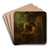 Peasants in front of a Hut by George Morland Art Drink Coaster set Peasants in front of a Hut by George Morland Art Drink Coaster set