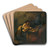 The Studio by Jan August Hendrik Leys Art Drink Coaster set