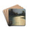 Flulauf im Vollmondlicht by Eduard Kasparides Drink Coasters - set of 4
