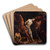 The Flagellation of Christ by After Francesco Trevisani Art Drink Coaster set