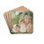 Groupe de baigneuses by Camille Pissarro Drink Coasters - set of 4