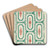 Wallpaper by American 20th Century Art Drink Coaster set