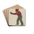 Hitching Post by Norma Lockwood Drink Coasters - set of 4