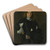Portrait of a Man by Frans Hals Art Drink Coaster set
