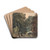 Girl on Lane, Entering Wooded Area by Thomas Sully Drink Coasters - set of 4